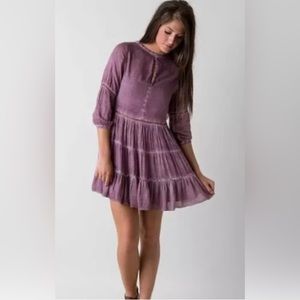 Sea Gypsies Forever Flounce Boho Chic Dress SZ M